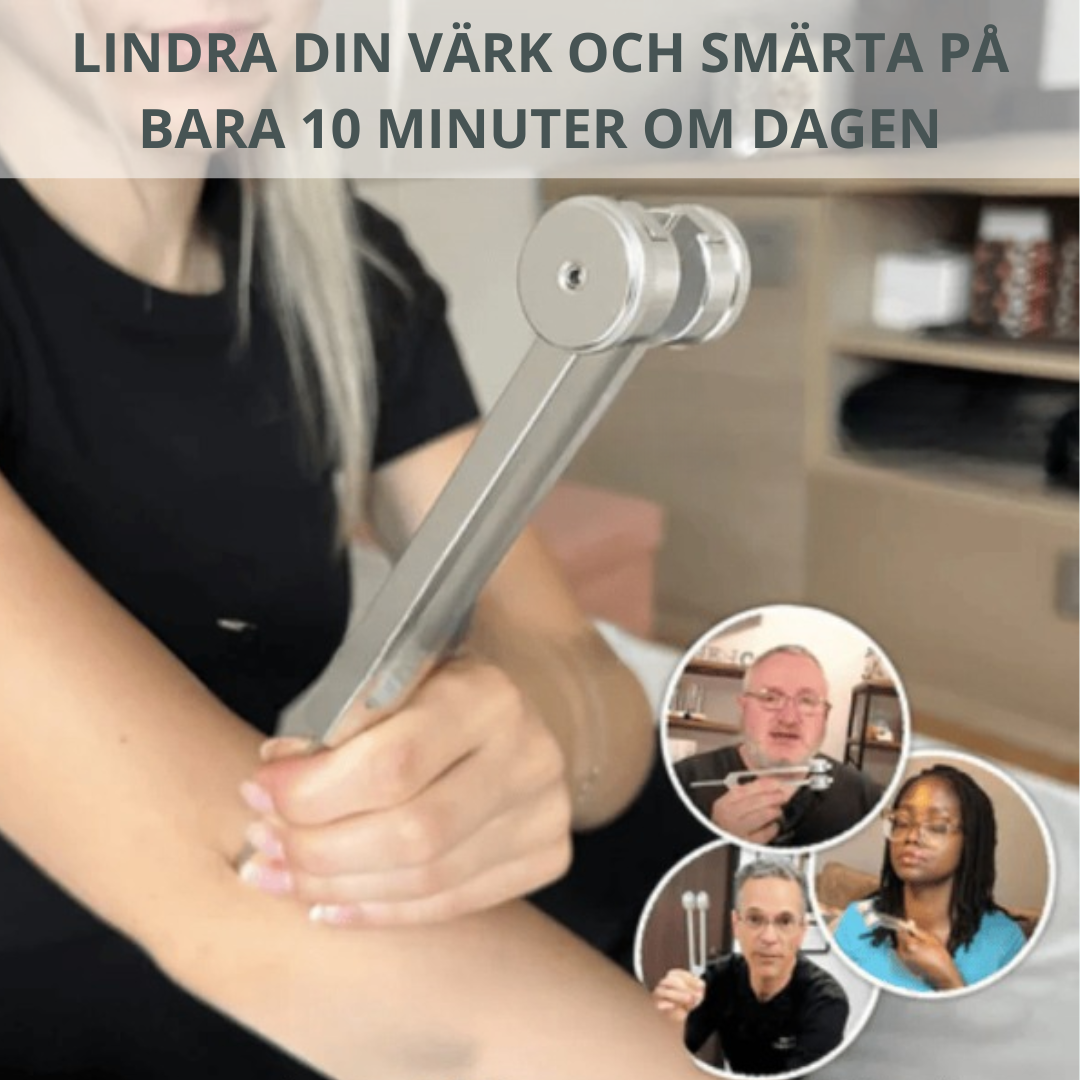 VibraSoin - Terapeutisk Stämgaffel + Ebok offert